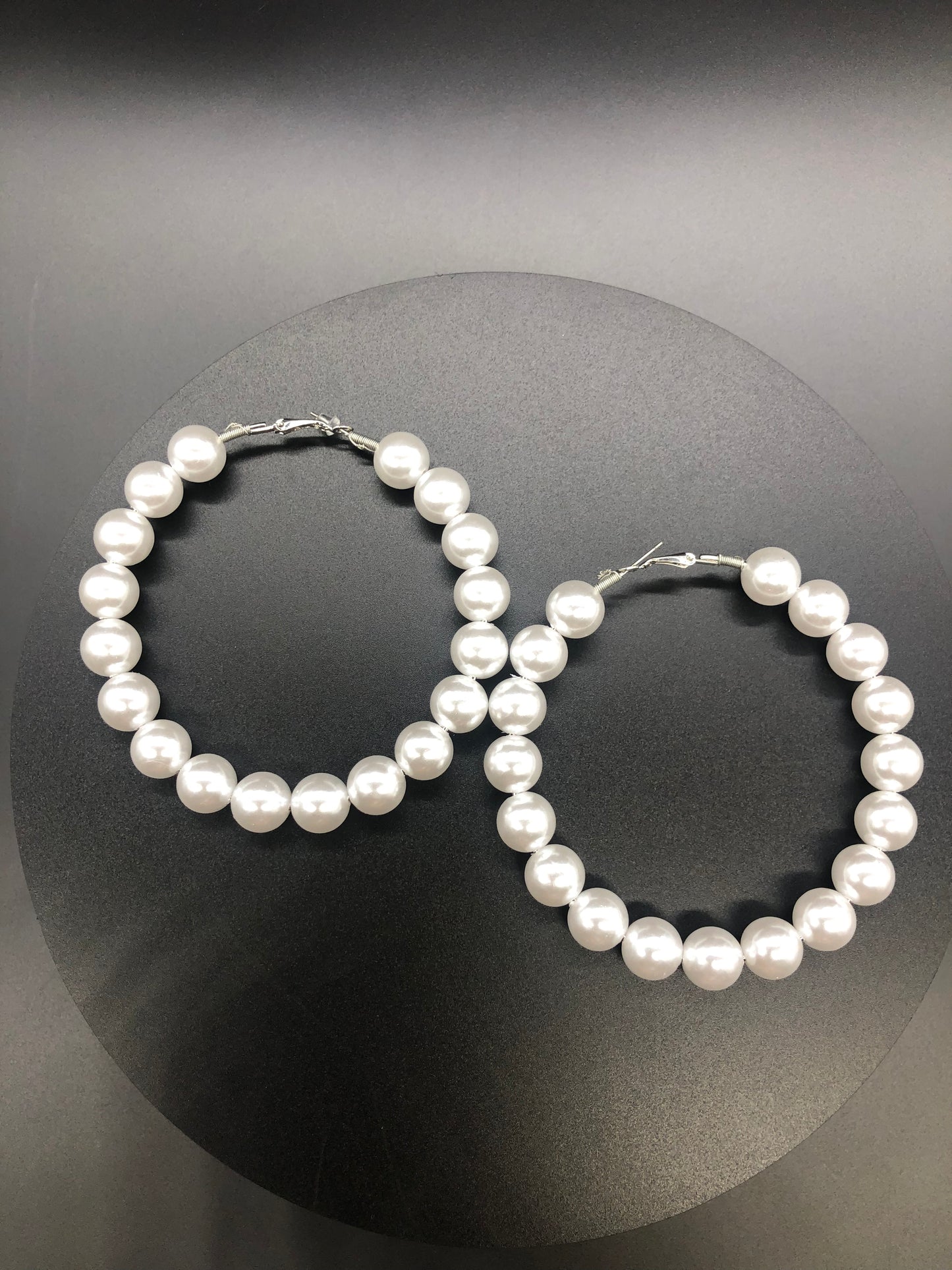 Pearl hoops
