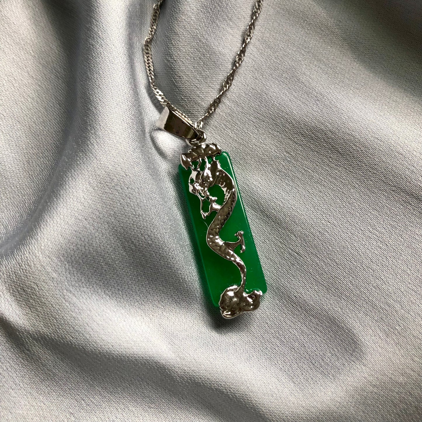 Jade Dragon necklace