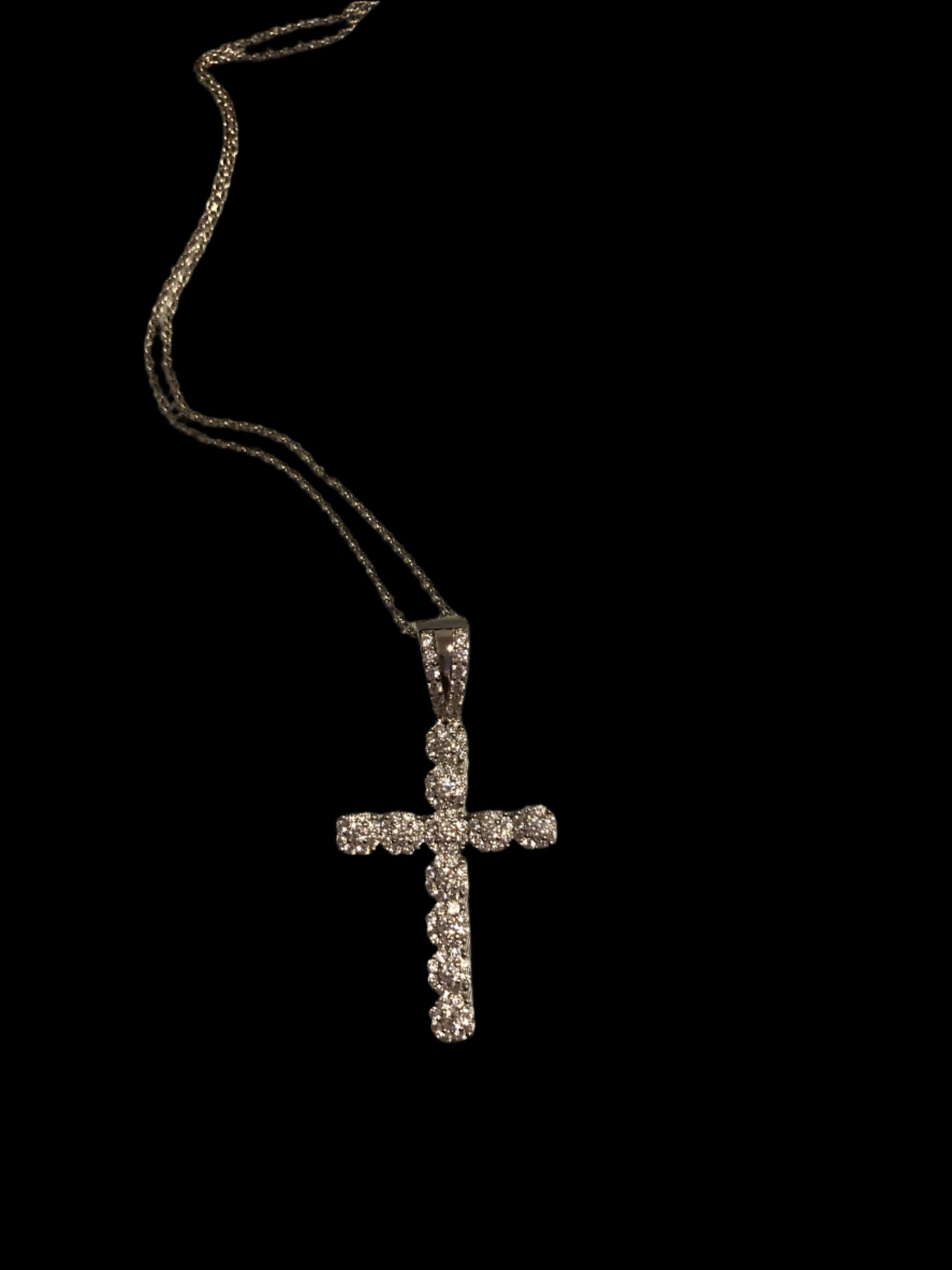 Bling Cross necklace