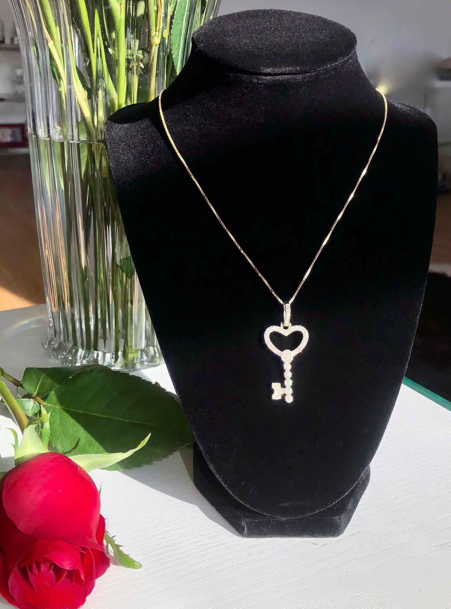Lock You Down Necklace