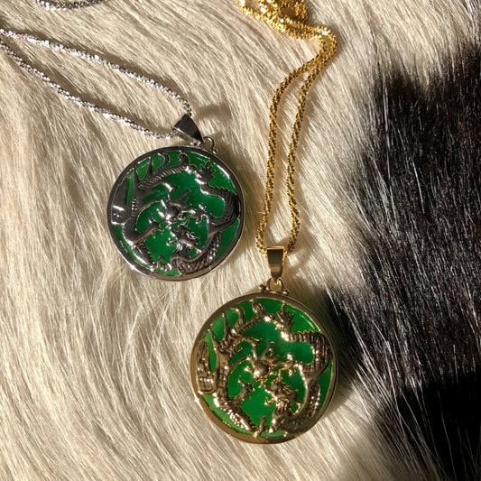 Fire Dragon necklace