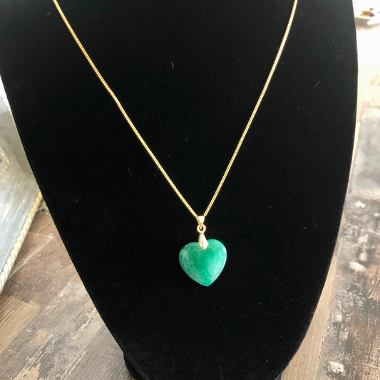 Jade Coeur necklace