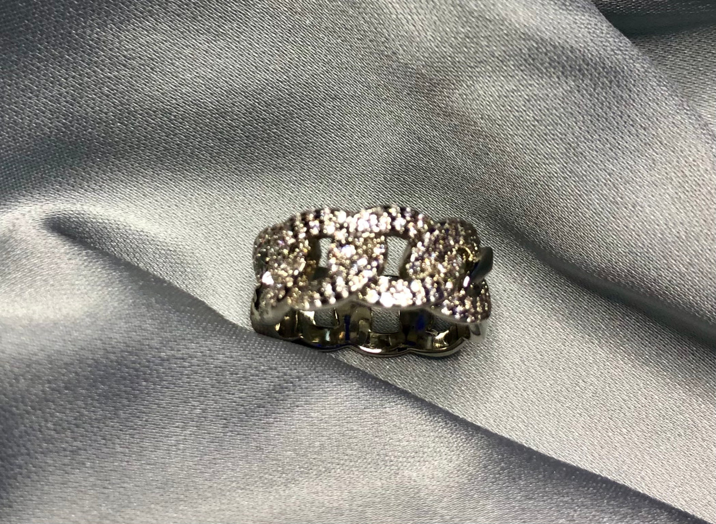 Icy Girl cuban ring