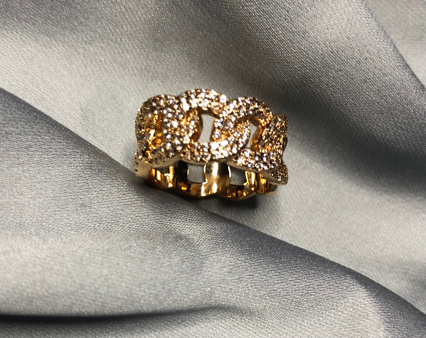 Icy Girl cuban ring