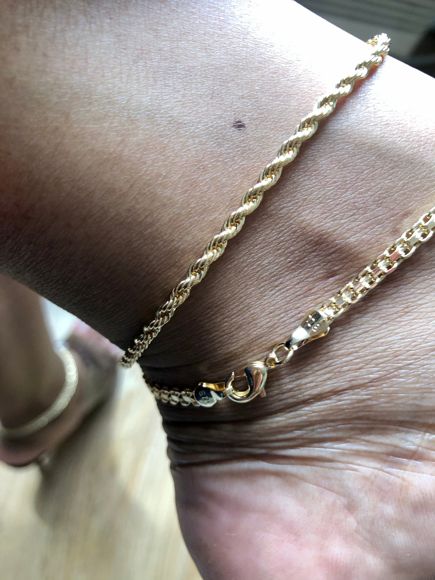 Rope anklet